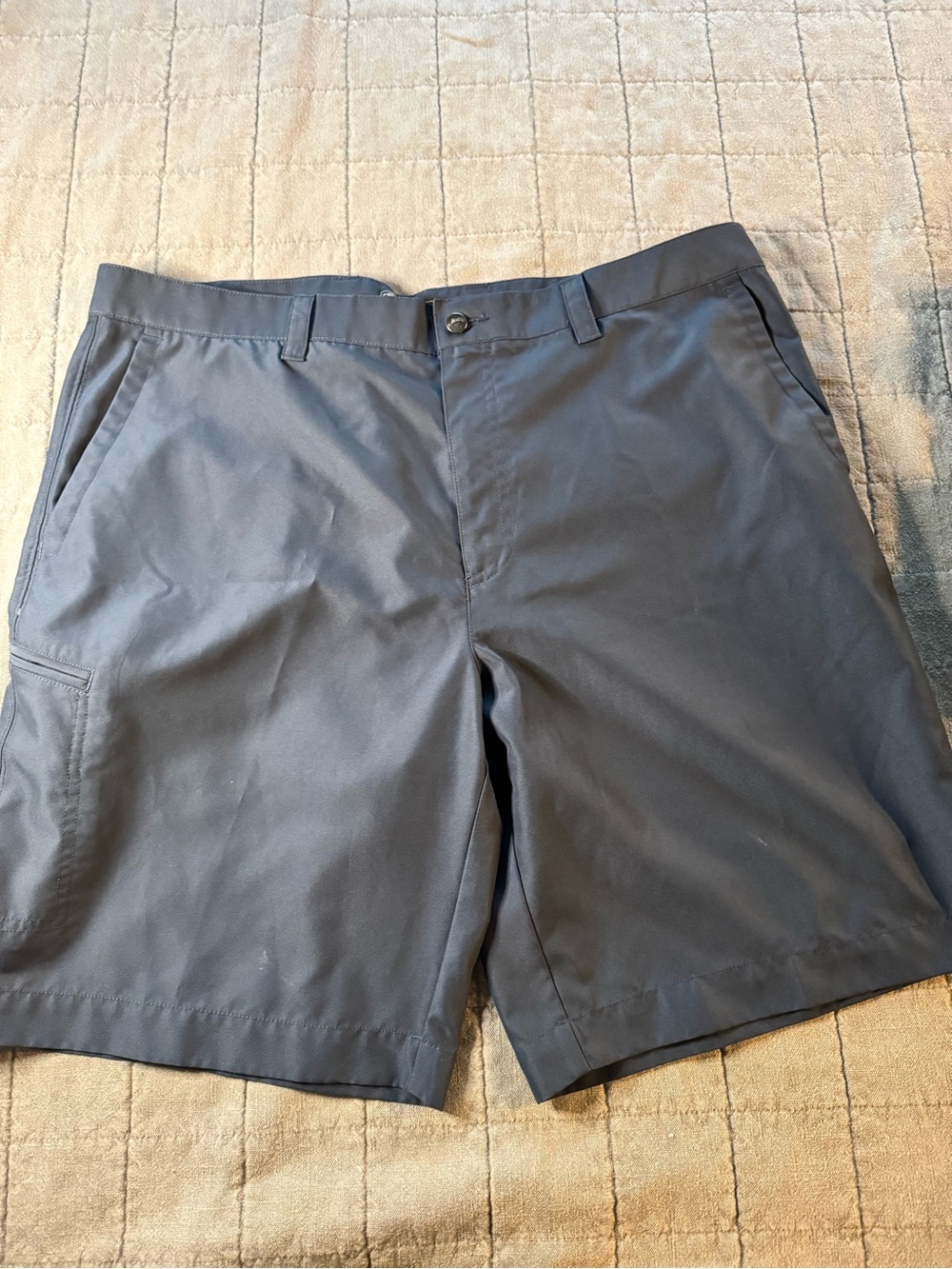 Callaway Men's Flat Front Shorts - Charcoal
